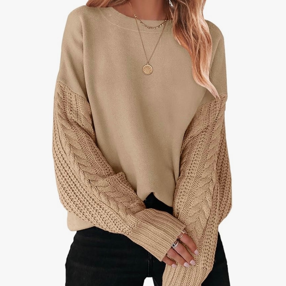 Khaki sweater